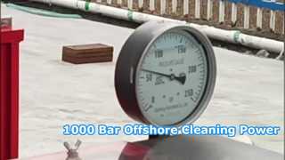 Atex zone 2 high pressure water jet cleaner