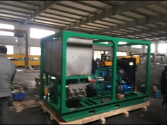 Arenador de alta presión del agua