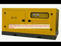poder de alta presión Jet Cleaner de 132kw Jet Wash Machine Diesel Engine