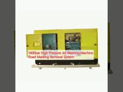 Máquina de lavado a chorro de alta presión de 1400 bar Sistema de eliminación de marcas de carretera