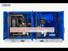 bomba que se lava de alta presión de las lavadoras de alta presión industriales del motor diesel 22500psi