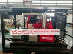 Limpiador de alta presión de la zona 2 del motor diesel ATEX con el marco de elevación de DNV a prueba de explosiones