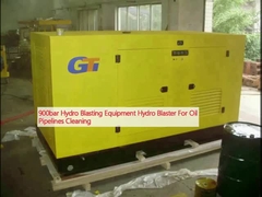 Equipo de hidroflujo de 900 bar Hidroflujo para limpieza de oleoductos