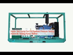 Bomba de prueba hidráulica para tuberías de petróleo Prueba de presión Prueba hidráulica Bomba de prueba 900bar