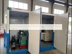 Bomba hidráulica de alta presión automática 700bar de la prueba del ordenador para las tuberías