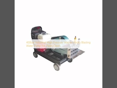 bomba de agua de voladura hidráulica de la lavadora de alta presión industrial 400bar para los tubos limpios