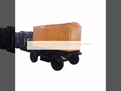 Unidades de remolque de lavadoras de presión Lavadoras de energía portátiles Blasters hidro portátiles