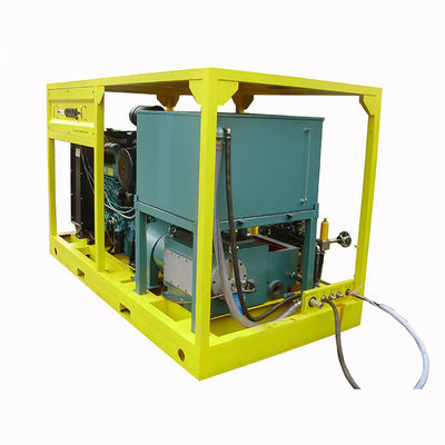 Jet Washing Machine de alta presión diesel 600bar para la eliminación del moho