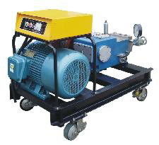 el motor eléctrico 440V conduce el arenador de alta presión portátil 10000psi del agua