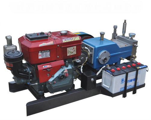 Máquina de hidroflujo de 750 bar de alta presión con motor diesel