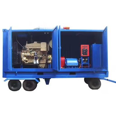 El agua industrial Jet Cleaning Machine Shipyard Rust quita la bomba de agua de la presión
