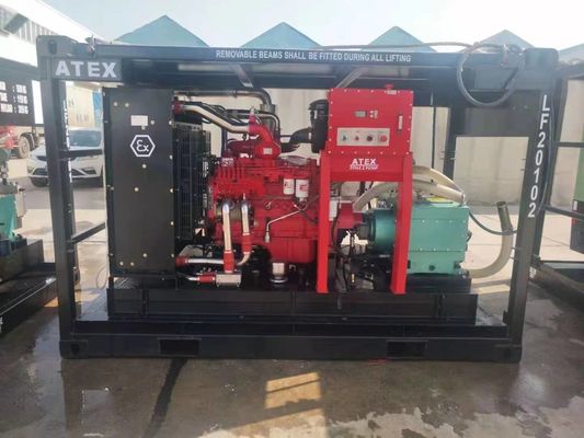 10000 psi ATEX ZONA 2 Unidad de bomba de alta presión bomba de agua a prueba de explosión en alta mar