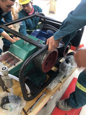 máquina de prueba de la pompa hydráulica de 7.5kw 700bar para la prueba de presión del tubo de aceite