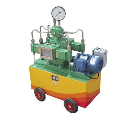 bomba hidráulica eléctrica de la prueba de 1.1kw 40MPa para el probador de la bomba de presión de agua de los tubos