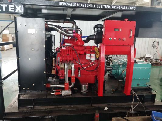 Limpiador de alta presión de la zona 2 del motor diesel ATEX con el marco de elevación de DNV a prueba de explosiones