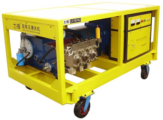 Máquina de limpieza de chorro de agua de alta presión portátil de 800 bar