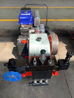 la bomba de la prueba de presión de agua 400bar para la nave de los oleoductos canaliza la presión