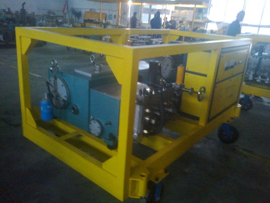 Máquina de limpieza industrial de chorro de agua de 55 kW 10000psi Motor diésel