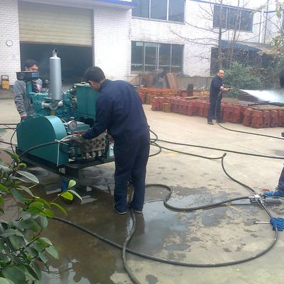 Máquina de limpieza de chorro de agua de 15kw 450bar